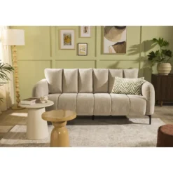 Bank Esmee 3-zits - stof Maloy - beige