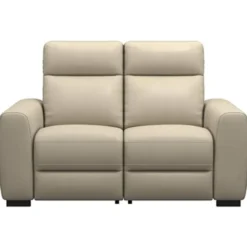 Bank James 2-zits - stof Melbourne - taupe