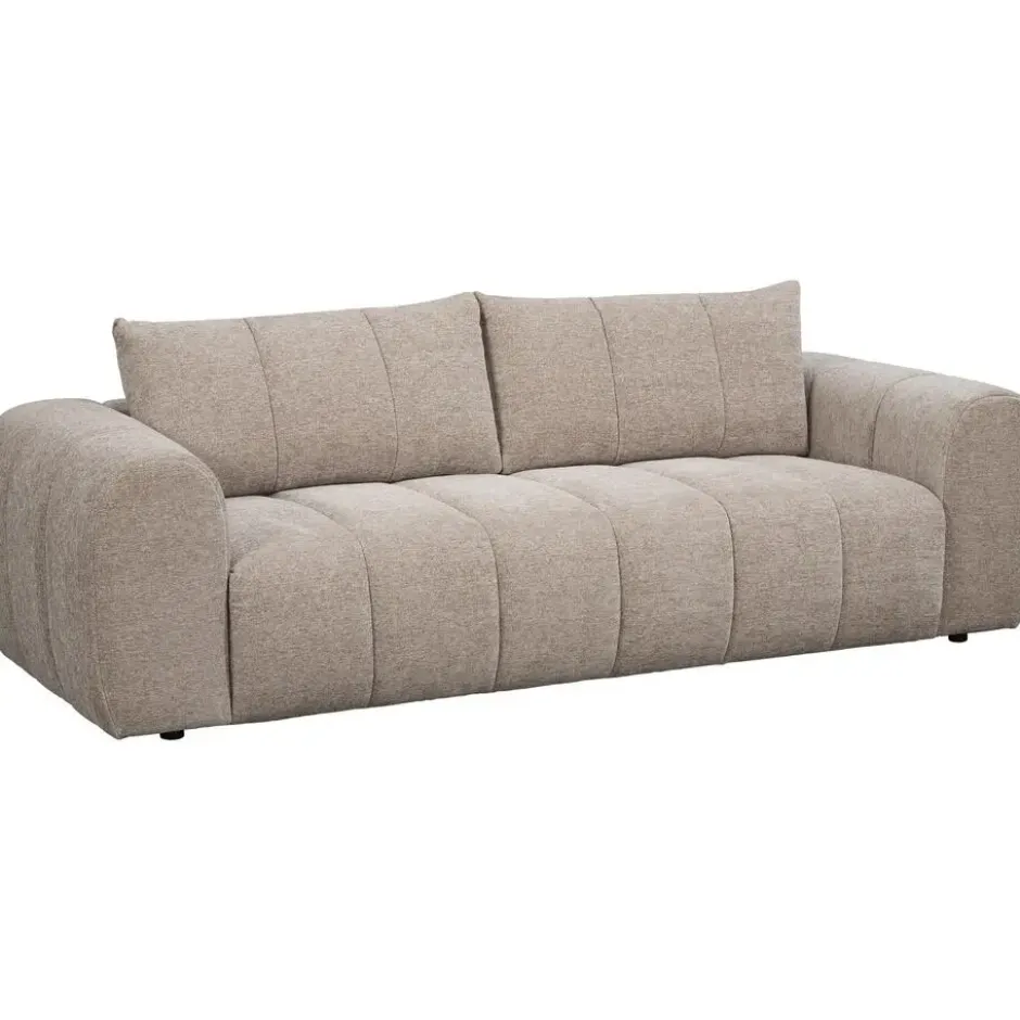 Bank Juliette 3-zits - stof Raven - taupe