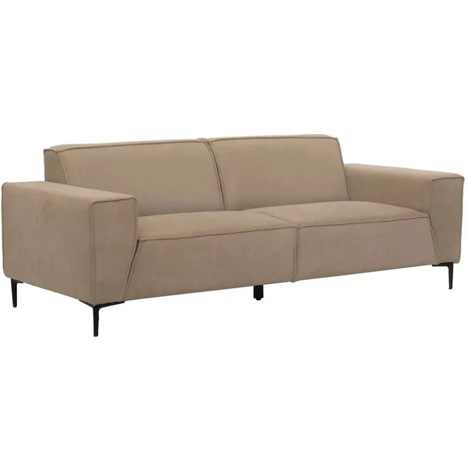 Bank Romy - 3-zits - stof Curio - beige