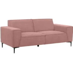 Bank Romy 2-zits - stof Curio - roze
