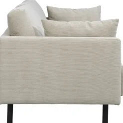 Bank Siem 3-zits - ribstof Fjord - beige