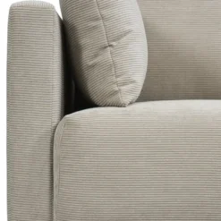 Bank Siem 3-zits - ribstof Fjord - beige