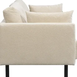Bank Siem 3-zits - stof Egon - beige