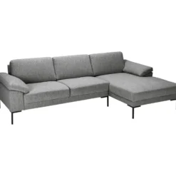 Bank Tom met chaise longue rechts - Monza - grijs