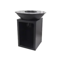 Barbecue IGNOS - 80 cmx80 cmx95 cm - Zwart Metaal