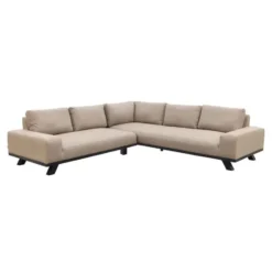 Barcelona hoekbank sunbrella loungeset - Taupe