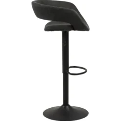 Barkruk Faber - antraciet (2 stuks)
