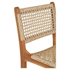 Barstoel Naturel Teak - 55x45x95cm - Derby