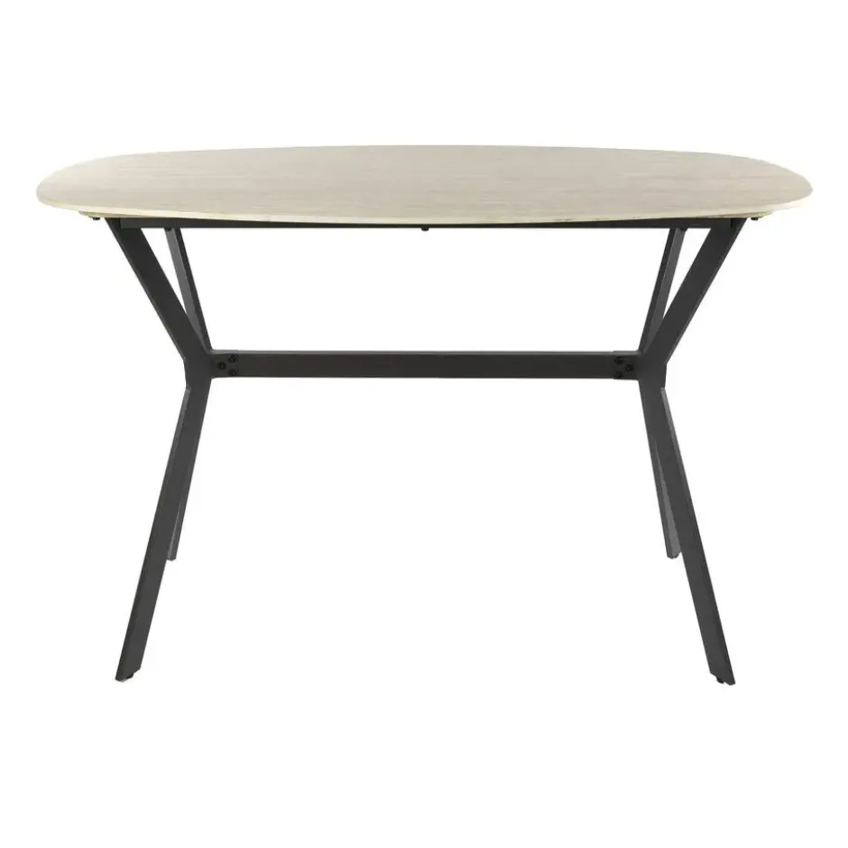 Bartafel Deens Ovaal Travertin - 140x75x90cm - Romano
