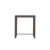 Bartafel Wicker - Grijs Glas - 100x60x110cm - Alo