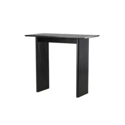 Bartafel Zwart Hout - 120x60x105cm - Vail