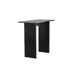 Bartafel Zwart Hout - 120x60x105cm - Vail