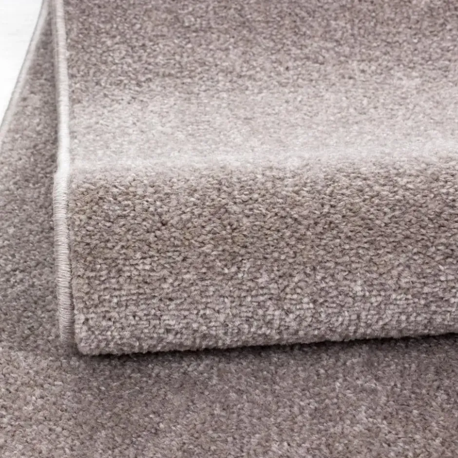 Basics Effen Rond Vloerkleed Beige Laagpolig - 160 CM Ø