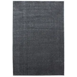 Basics Effen Vloerkleed Grijs Laagpolig - 200x290 CM