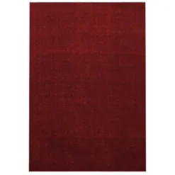 Basics Effen Vloerkleed Rood Laagpolig - 140x200 CM