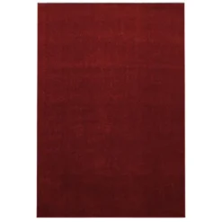 Basics Effen Vloerkleed Rood Laagpolig - 140x200 CM