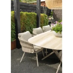 Baya rope dining tuinstoel - Mokka (OP=OP)