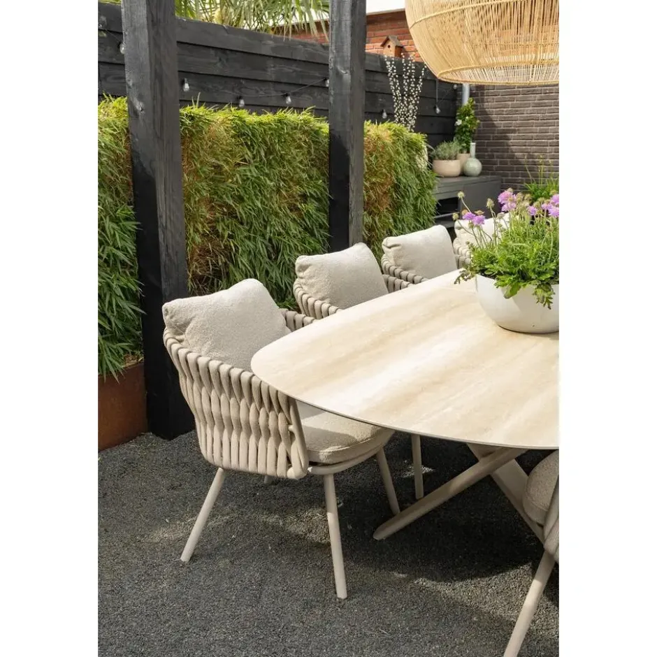 Baya rope dining tuinstoel - Mokka (OP=OP)