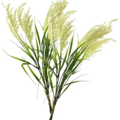 BD Kunstbloem Pluimgras - losse steel/tak - creme - 62 cm