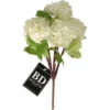 BD Kunstbloem Sneeuwbal - 30 cm - wit - kunst zijdebloemen