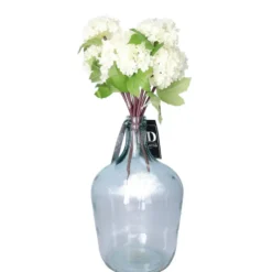 BD Kunstbloem Sneeuwbal - 30 cm - wit - kunst zijdebloemen
