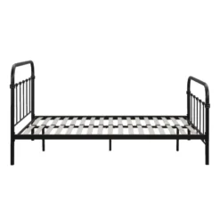 Bed Anne - mat antraciet - 120x200 cm