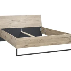 Bed Dex - eikenkleur - 180x200 cm