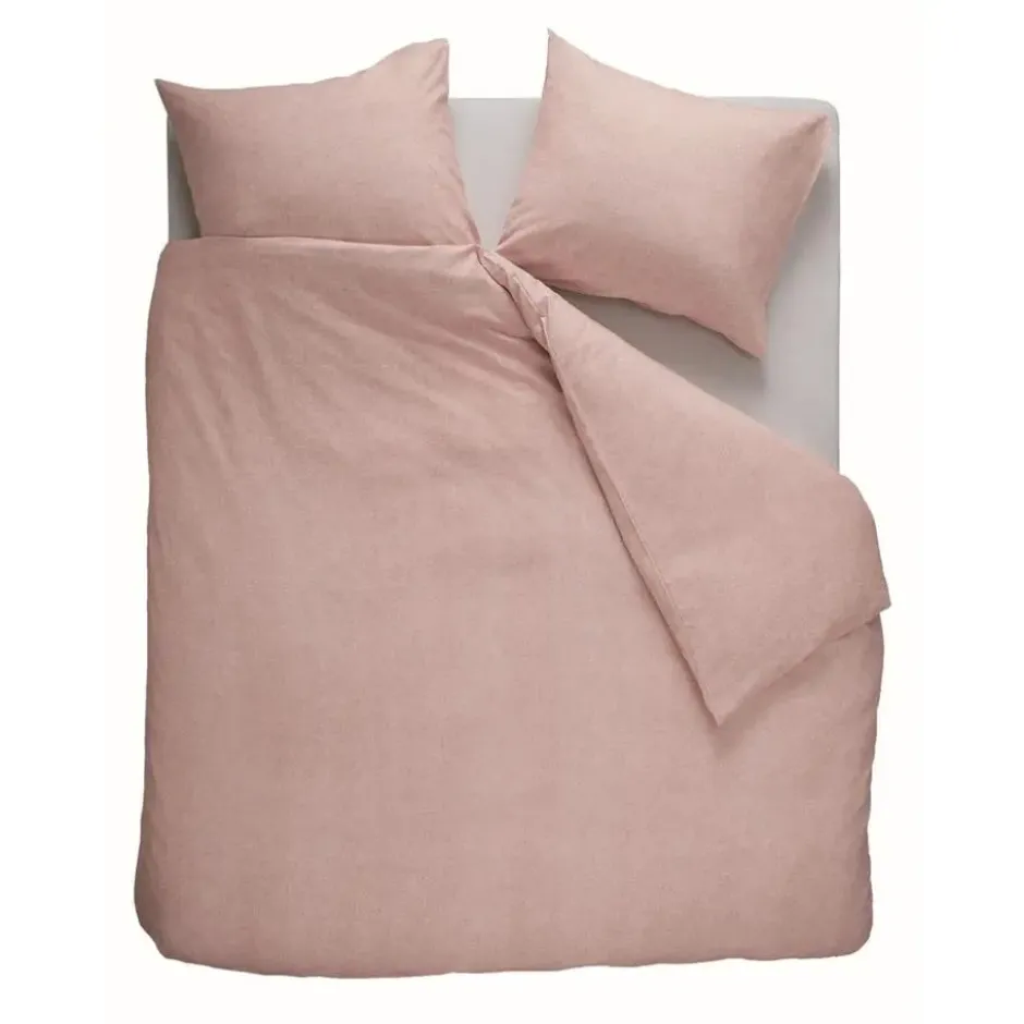 Beddinghouse Frost dekbedovertrek - 200x200/220 - Zacht Roze