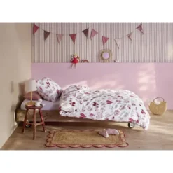 Beddinghouse Kids Sweethearts dekbedovertrek - 100x135 - Multi