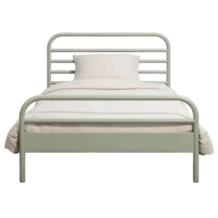 Bed Jada metaal - groen - 90x200 cm