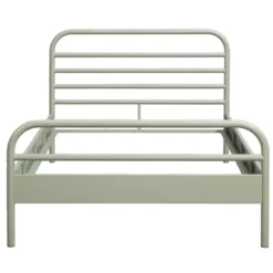 Bed Jada metaal - groen - 90x200 cm