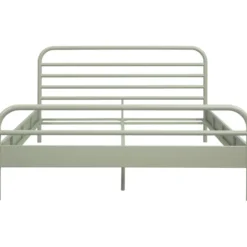 Bed Jada metaal - groen - 140x200 cm