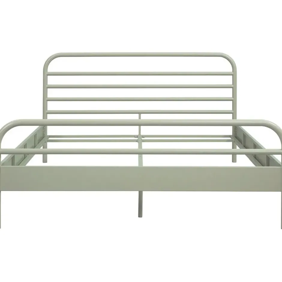 Bed Jada metaal - groen - 160x200 cm