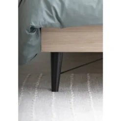 Bed Kansas - eikenkleur - 160x200 cm