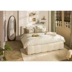 Bed Maudy - ecru - 180x200 cm
