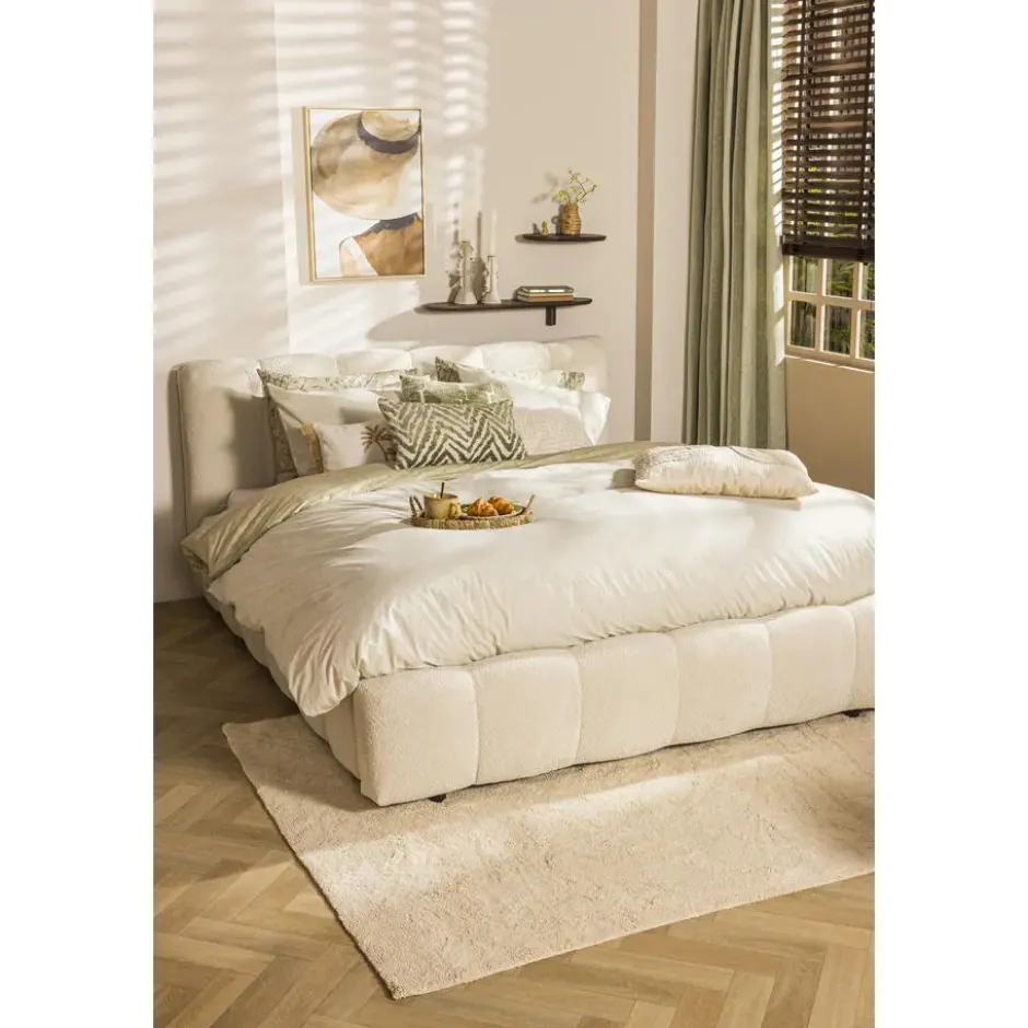 Bed Maudy - ecru - 160x200 cm