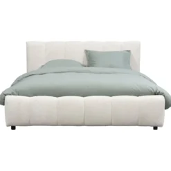 Bed Maudy met opbergruimte - ecru - 140x200 cm