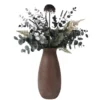 Bellatio Design Allium kunstbloem - stelen - paars - 44 cm