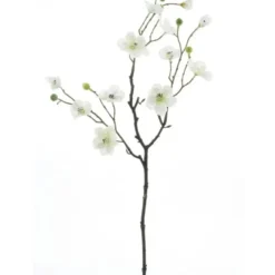 Bellatio Design Kunstbloem appelbloesem Kyoto - 56 cm - wit