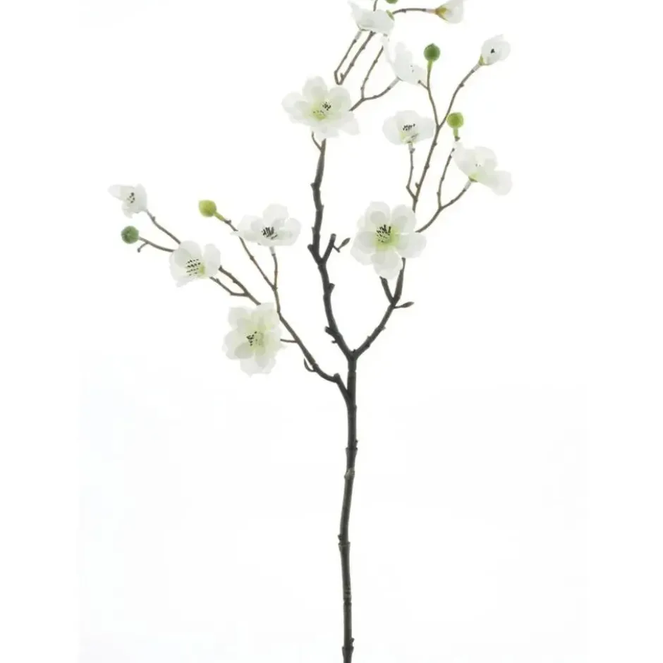 Bellatio Design Kunstbloem appelbloesem Kyoto - 56 cm - wit