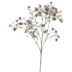 Bellatio Design Kunstbloem Gipskruid - 45 cm - paars - Gypsophila