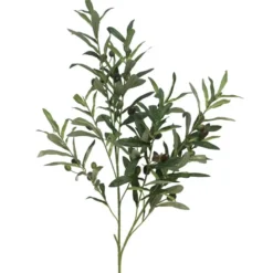 Bellatio Design Kunstplant Olijf takken - 101 cm - groen