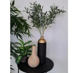 Bellatio Design Kunstplant Olijf takken - 101 cm - groen