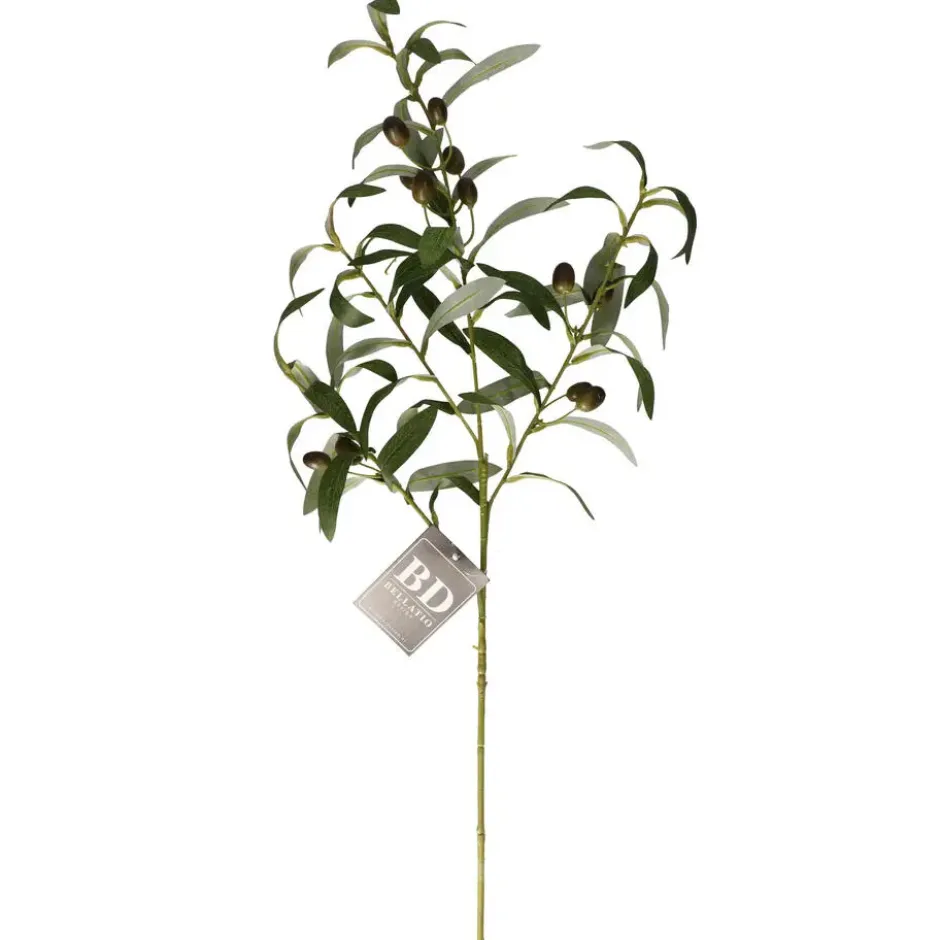 Bellatio Design Kunstplant Olijf takken - 75 cm - groen