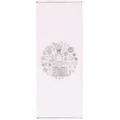 Bellatio Design Kunst tulpen boeket - 12x stuks - wit - 40 cm