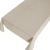 Bellatio Design Tafelzeil - uni beige - 140 x 245 cm