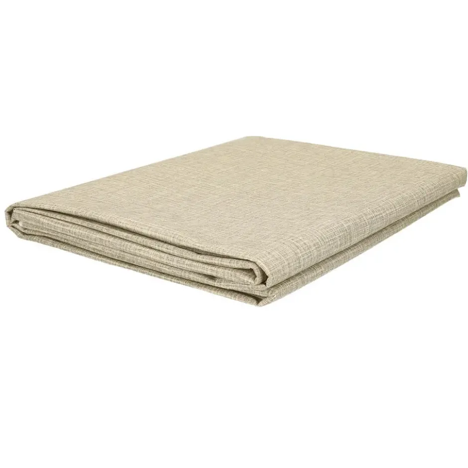 Bellatio Design Tafelzeil - uni beige - 140 x 245 cm