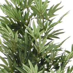 Bellatio Flowers & Plants Kunstplant - bamboe - 125 cm - groen