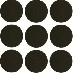 Benson Antikrasvilt - zelfklevend - 12x - 2.8 cm - bruin